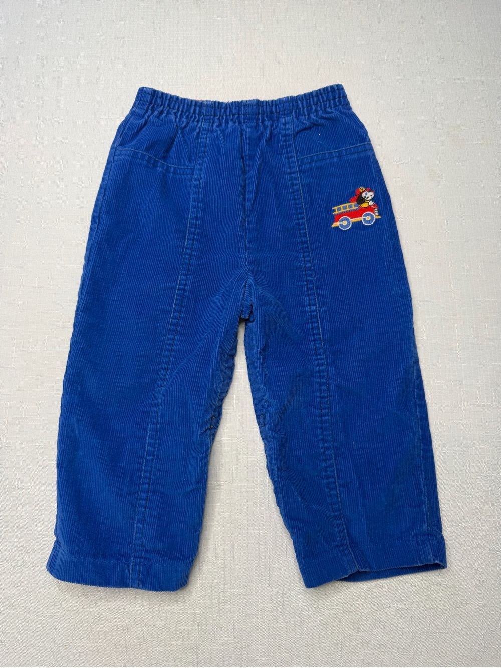 Vintage royal blue Carters corduroy pants size 24 months